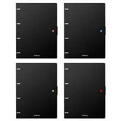 Тетрадь на кольцах А4 "Accent" на кнопке, фото №1