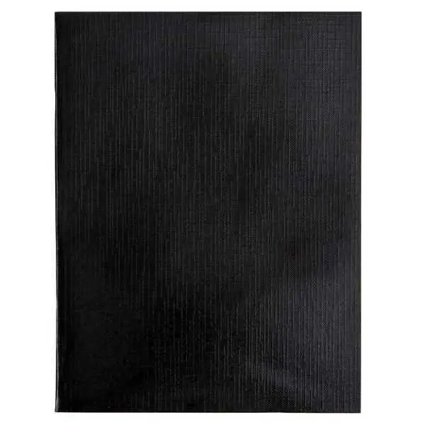 Тетрадь 96л КЛЕТКА "Бумвинил" METALLIC Черная, фото №1