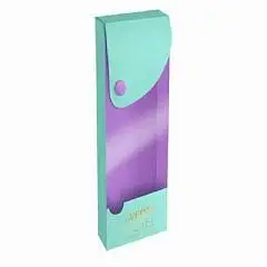 Пенал на кнопке "deVENTE. Pastel" 20x7,4x2,7 см, сиреневый/бирюза, фото №1