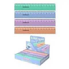 Линейка с волнистым краем EK Pastel Bloom, 15см, ассорти, фото №1