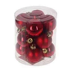 Набор шаров  "Красная роза", 12 шт  D4 см, фото №1