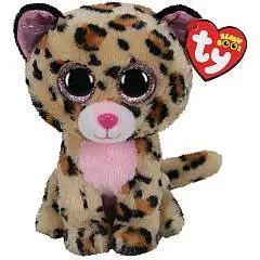 Игрушка мягкая TY Beanie Babies леопард LIVVIE 15см (0008421363, фото №1