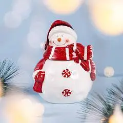 Банка д/сыпучих коллекция Christmas Holidays 165х135х20 См, фото №1