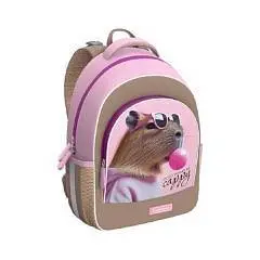 Ранец EK с грудной перемычкой  ErgoLine® 15L CapyBarbara, фото №1