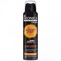 Део-спрей Deonica For Men Energy shot 150мл, фото №1