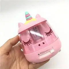 Точилка для карандашей электрическая "Unicorn dream" pink, фото №1