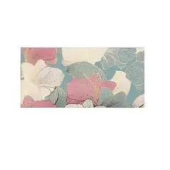 Конверт для денег фольга (цветной +золотые цветы), фото №1