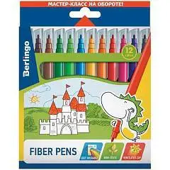 Фломастеры "Замки" 12цв., фото №1