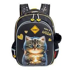 Рюкзак с жесткой спинкой "Make a wish" 36х28х16см, фото №1