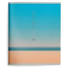 Тетрадь предметная 48л "НАТУРАЛЬНЫЙ ГРАДИЕНТ" Биология, фольга, фото №1