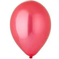 Шарик воздушный "Металлик" Red, 30см, фото №1