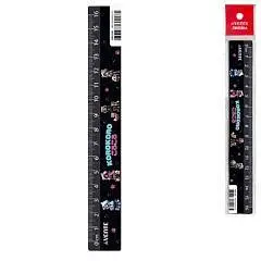 Линейка пластиковая "deVENTE. Korokoro" 16 см, с дизайном, фото №1