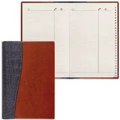 Телефонная книжка А5 "Cayman" вырубной алфавит, чер. с кор., фото №1