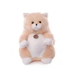 Игрушка мягкая Толстый кот 39 см персиковый, Lapkin, фото №1