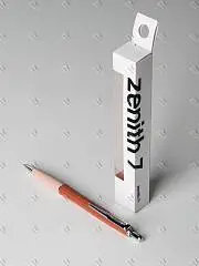 Ручка шариковая Zenith 7 Sunset red, фото №1