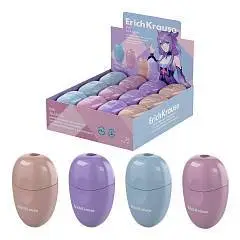 Точилка пластиковая EK Eva Manga с контейнером в асс, фото №1