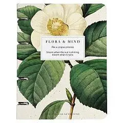 Тетрадь на кольцах 120л "Flora", камелия, фото №1