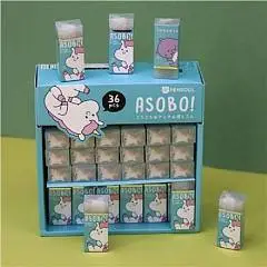 Ластик "Unicorn" mix, 1шт., фото №1
