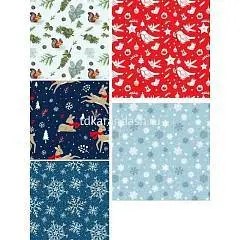 Бумага упаковочная НГ Зимняя сказка в рулоне 70х100 см, фото №1