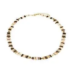 Колье"Латте" (натур. камни), фото №1