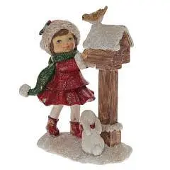 Фигурка декоративная Ребенок L12 W6 H13,5 см, фото №1