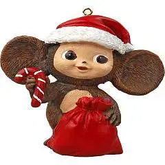 Подвеска Чебурашка с леденцом 8 см полирезина, фото №1