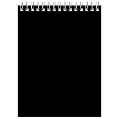 Блокнот А6 60л кл "Для конференций" черный, спираль, фото №1