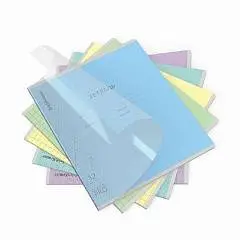 Тетрадь 12л КОСАЯ ЛИНИЯ "CoverPrо fizzy" пласт обл, фото №1