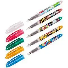 Ручка перьевая Luxor "Ink Glide" 1 картридж, корпус ассорти, фото №1