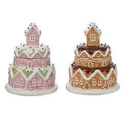 Конфетница "Пряничный торт-дом" 650 мл, фото №1