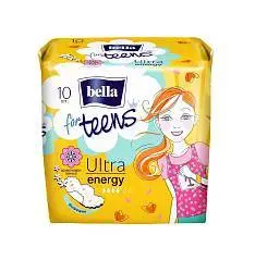 Прокладки гигиен Bellа For teens Ultra Energy Deo 10шт, фото №1