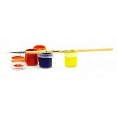 Кисть Синтетика №00 круглаялая коркая руч Сонет, фото №1