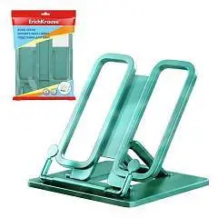 Подставка для книг пластиковая EK Base, Ice Metallic, бирюзовый, фото №1