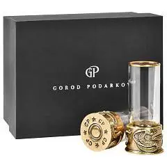 Набор "Символ мудрости" 2 стопки-патрон в подароч. упаковке, фото №1