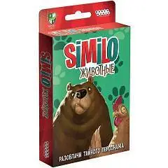 Игра настольная Similo Животные 34 карты 2+ игрока, фото №1