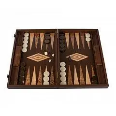 Нарды премиум дерево 48х30 венге, фото №1