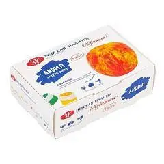 Набор глянцевых акриловых красок Я - Художник! 6 цв 15 мл, фото №1