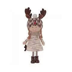 Игрушка набивная "Девочка", L20 W11 H48/42 см, фото №1