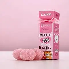 Бомбочки д/ванны Думаю о тебе 3*40 г, фото №1