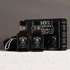 Подарочный набор (алк) Самый лучший (Гель д/д+шампунь+мочалка), фото №1