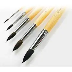 Кисть Белка круглаялая кор руч №2 Сонет, фото №1