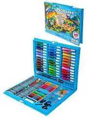 Набор для рисования "Дино компания" 150 пр пласт кейс, фото №1