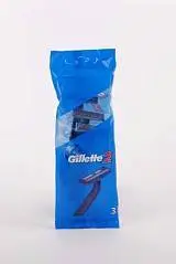 Станки одноразовые муж Gillette 2, 3шт, фото №1