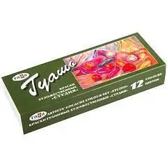 Гуашь худ Гамма "Студия" 12 цветов 40мл картон. упаковка, фото №1