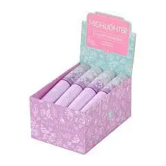 Текстовыделитель BV "Flower Marker ZEFIR", сирень, фото №1