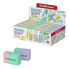 Ластик EK Nano Soft 33x22x13мм, фото №1