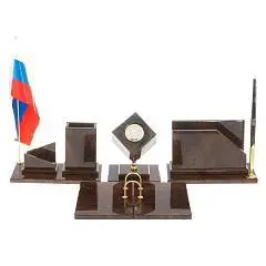 Набор наст. камень Оптимал обсидиан корич., фото №1