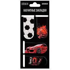 Закладка магнитная "Joy" 4шт 25*55мм, фото №1