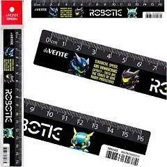 Линейка пластиковая "deVENTE. Robotic" 16 см, с дизайном, фото №1