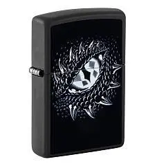 Зажигалка ZIPPO Dragon Eye латунь/сталь,черн/матовая 38x13x57 мм, фото №1